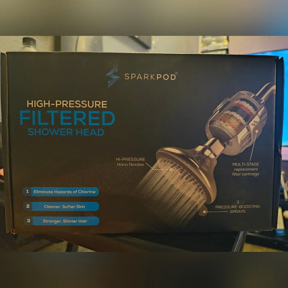 ➡️Free With $60 Purchase*- Chrome Filter Shower Head